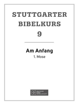cover image of Am Anfang